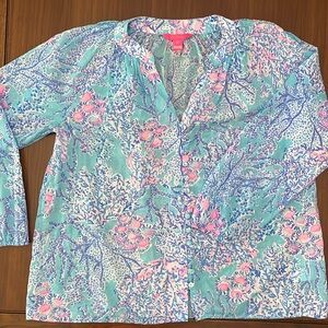 Lilly Pulitzer cotton blouse